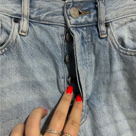 Pacsun Ultra High Rise Slim Jeans Size 25 - Picture 2 of 4